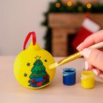 Set de Esculturas Navideñas para Pintar Diseños Surtidos