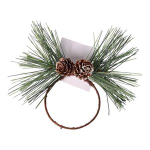 Anillo para Servilleta Navidad con Pino