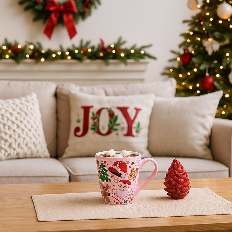 Taza Navideña 14.2Oz Diseños Surtidos