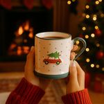 Pocillo con Relieve Navidad Diseños Surtidos