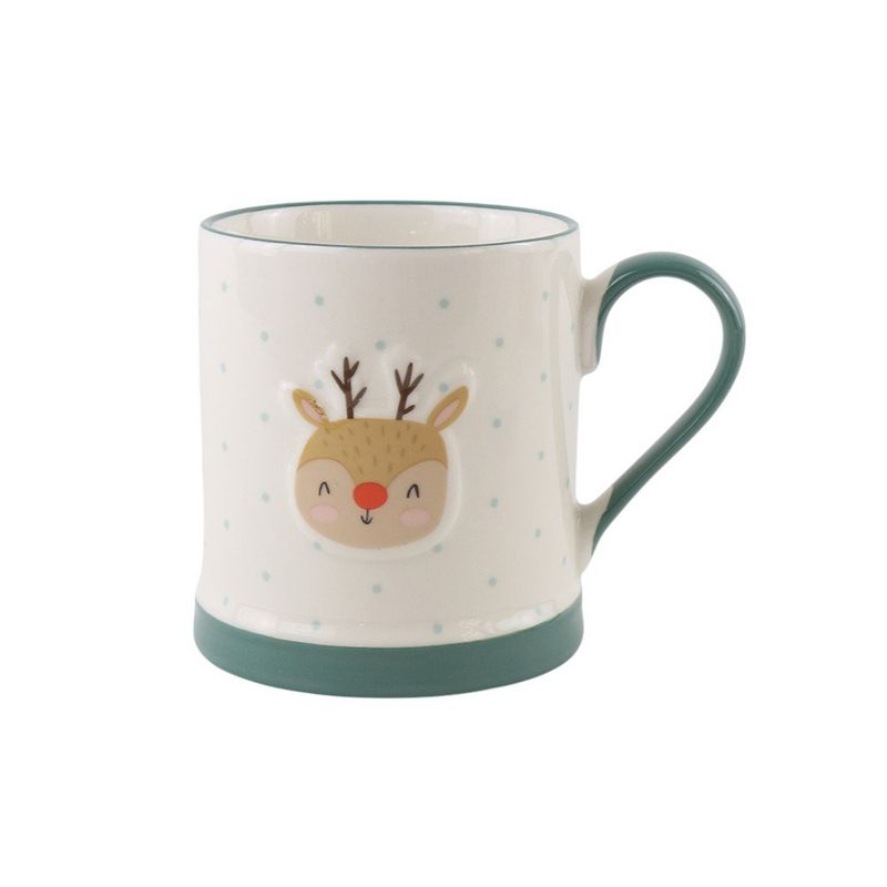 Pocillo con Relieve Navidad Diseños Surtidos