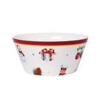 Set de 2 Tazones Navidad Blanco