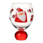 Set de 2 Vasos de Navidad con Santa 19.6 Oz