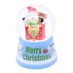 Globo de Agua Musical Navidad con Snowman