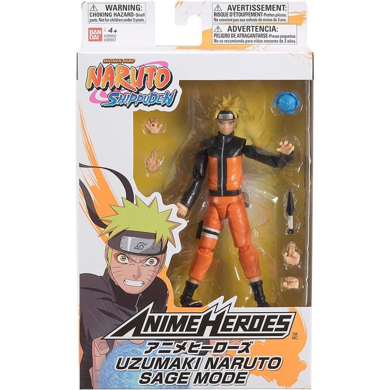 Figura Anime Hero Naruto Uzumaki Sage Mode