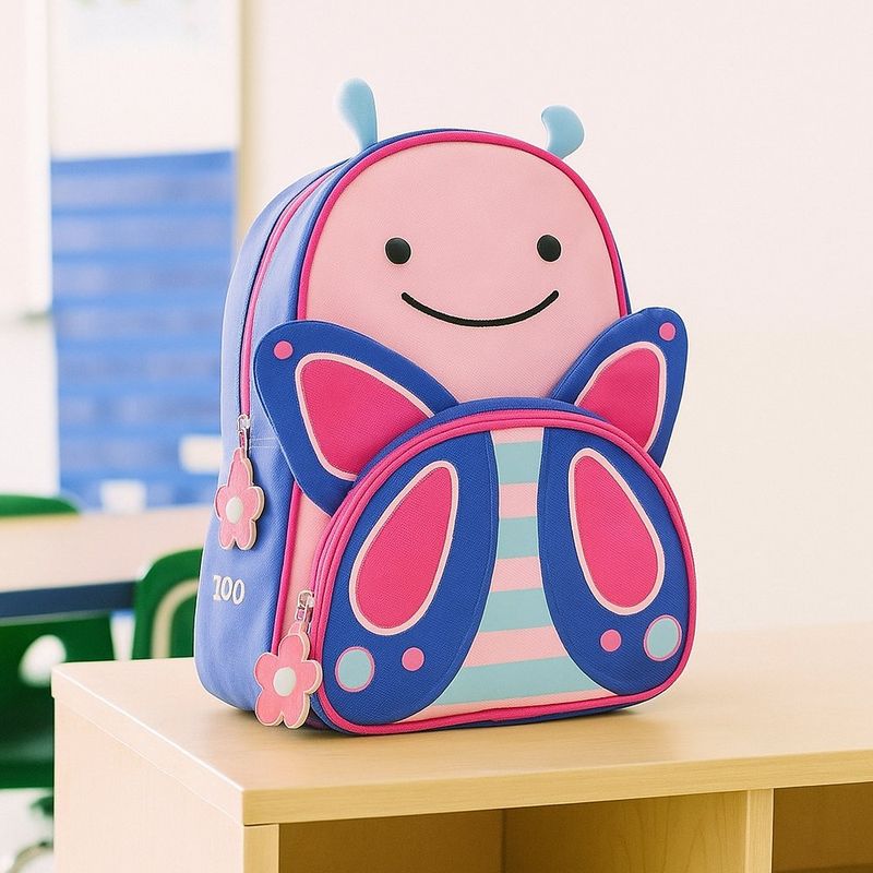 Mochila Infantil Diseño Mariposa