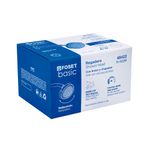 Regadera Fija Redonda con Brazo y Chapetón Basic Negro 4.25 Plg