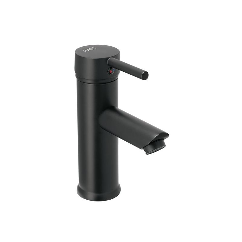 Grifo Monomando para Lavamanos Tubig Cuello Bajo Negro