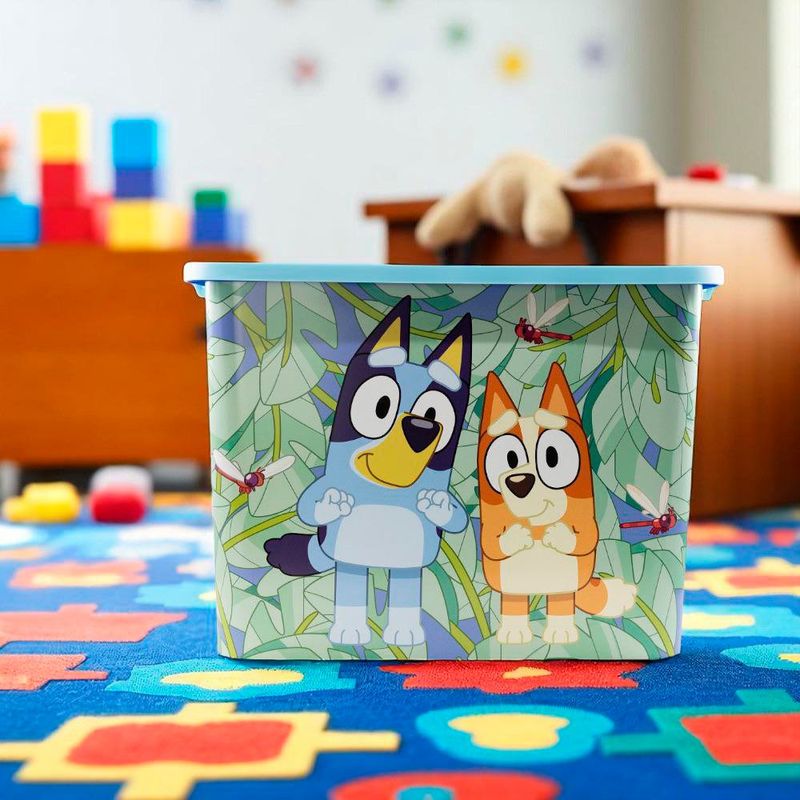 Caja de Almacenamiento Click Diseño Bluey 23 L