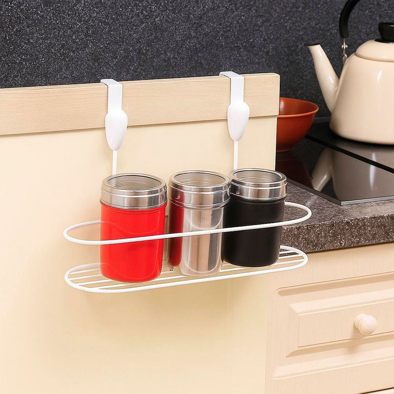 Kit de Ganchos Organizadores Blanco