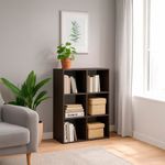 Organizador de 6 Cubos Nogal