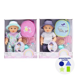 Muñeca Con Mochila Y Accesorios Dream Collection Surtida