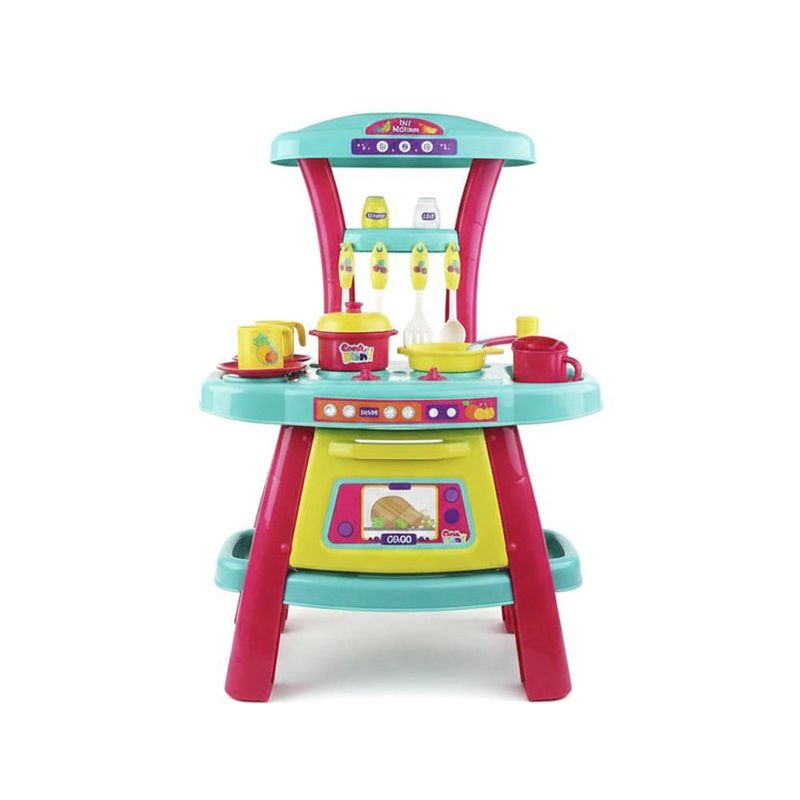Set de Cocina Infantil Cook & Fun con 31 Piezas y Sonido