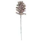 Pick Cono de Pino con Brillantina Rose Gold