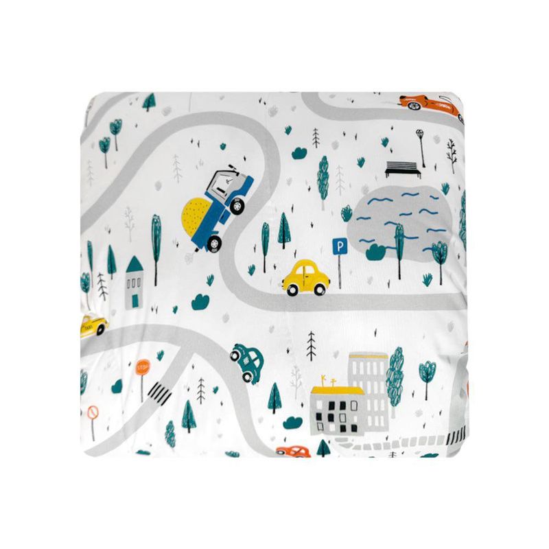 Set de Edredón Imperial  Diseño Autos con Cojín 3 Pzas