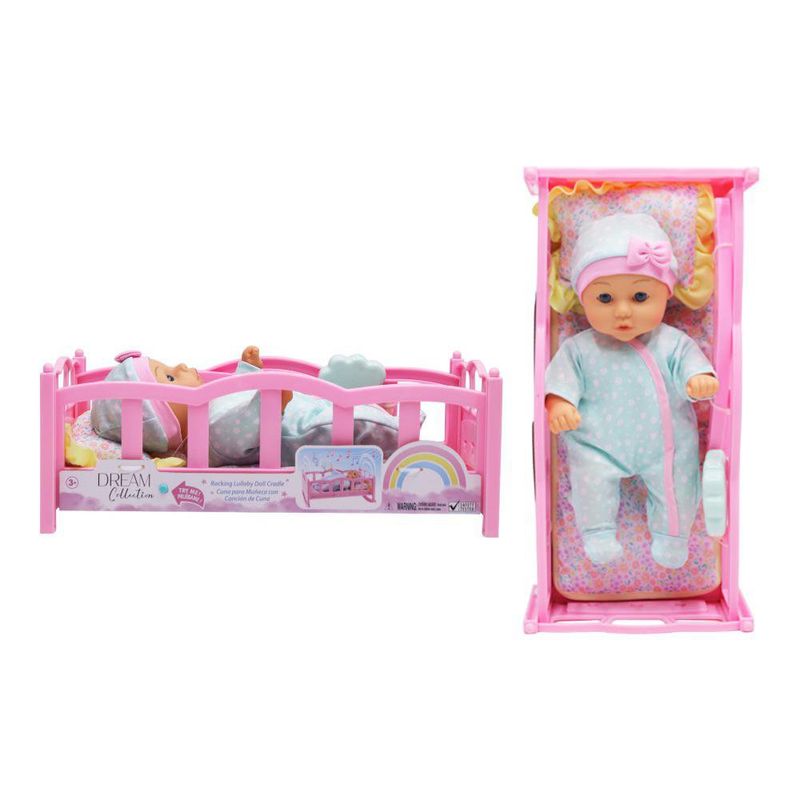 Cuna Mecedora Con Muñeca Dream Collection
