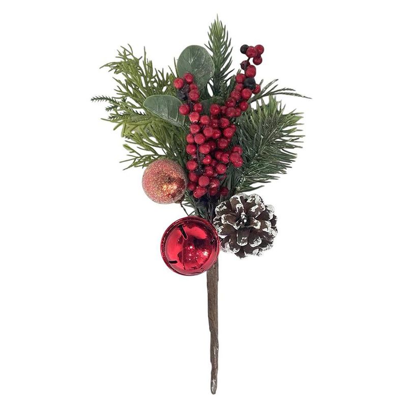 Pick de Cerezas y Campana Rojo de 28 Cm