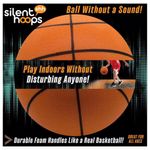 Pelota de Baloncesto Silent Hoops Antiruido para Interiores