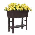 Caja de Jardin Elevada de Plástico