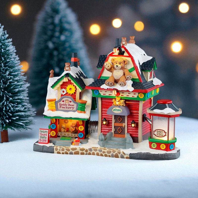 Fábrica de Ositos “Teddy Bear” con Luz LED