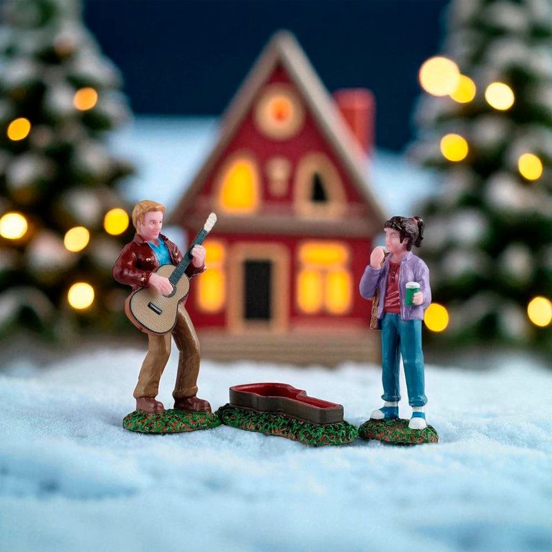 Set de 3 Figuras de Rockin’ Billy para Villa Navideña