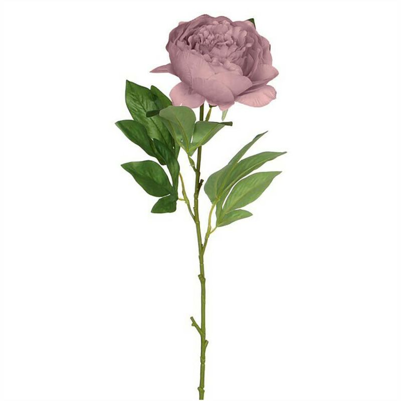 Flor Artificial Peonia Rosada 70 Cm