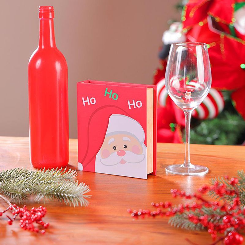 Set de 3 Accesorios para Vino Diseño Santa Claus