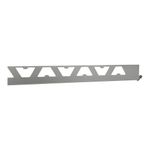 Aluminio Guardacanto Arco Natural 9 Mm x 2.50 M