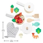 Set Cocina de Madera
