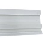 Zócalo Extra Line Blanco 100 Mm x 2.5 M