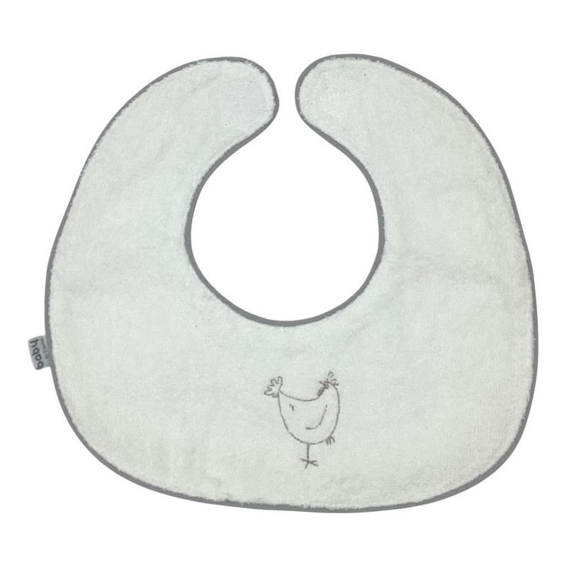 Set de Baberos de Toalla Gris