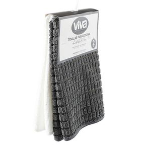 Set de 2 Toallas de Cocina Absorbentes 45Cm