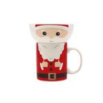 Set de Taza y Plato Hondo Santa