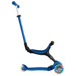 Scooter Plegable Con Luces Azul