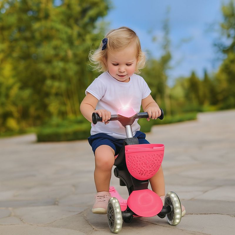 Scooter Plegable 360 Rosa