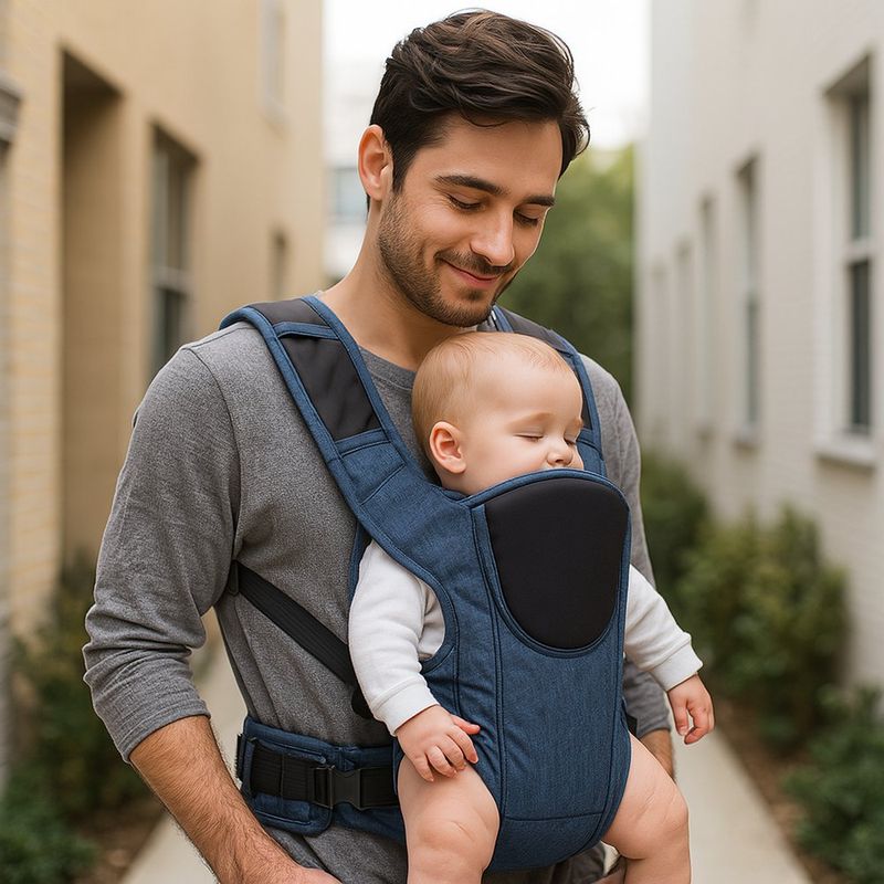Cargador-Azul-con-Negro-Tipo-Mochila-para-Bebe