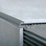 Guardacanto de Aluminio Arco Cromo Brillante 9 Mm