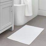 Alfombra Baño 50x80 Cm Blanca