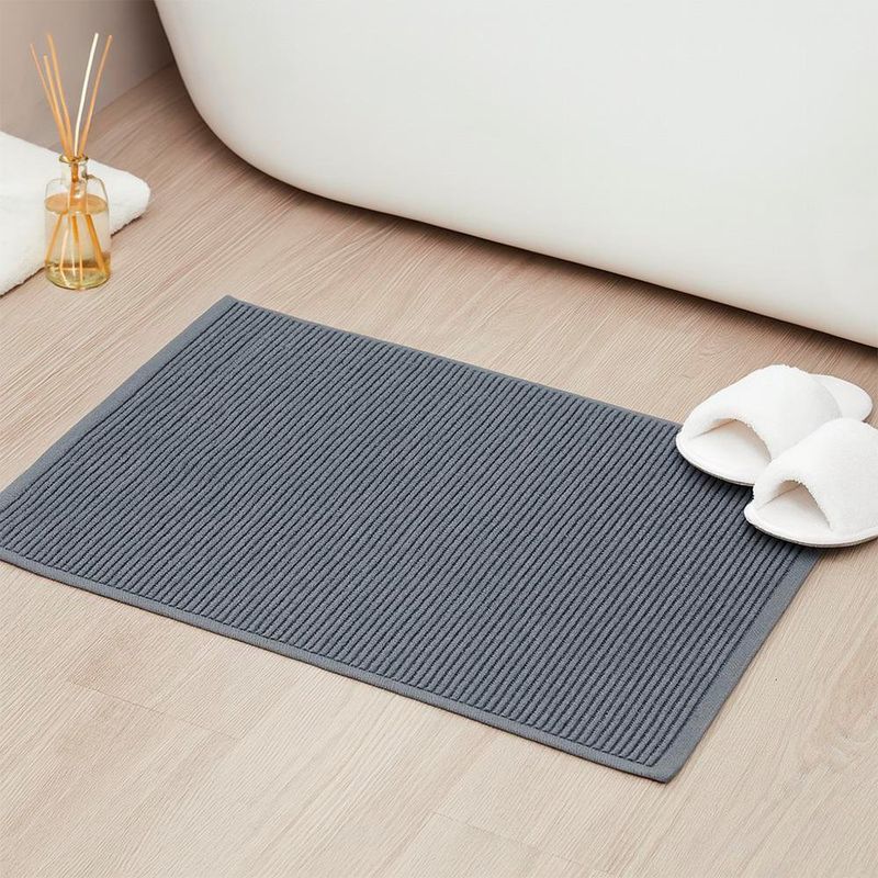 Alfombra Baño 50x80 Cm Dark Grey