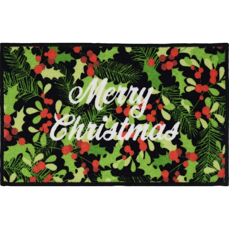 Alfombra Navideña 44 x 76 Cm Merry Christmas