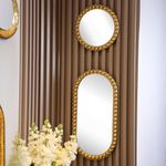 Juego de Espejos Decorativos Ovalado y Redondo