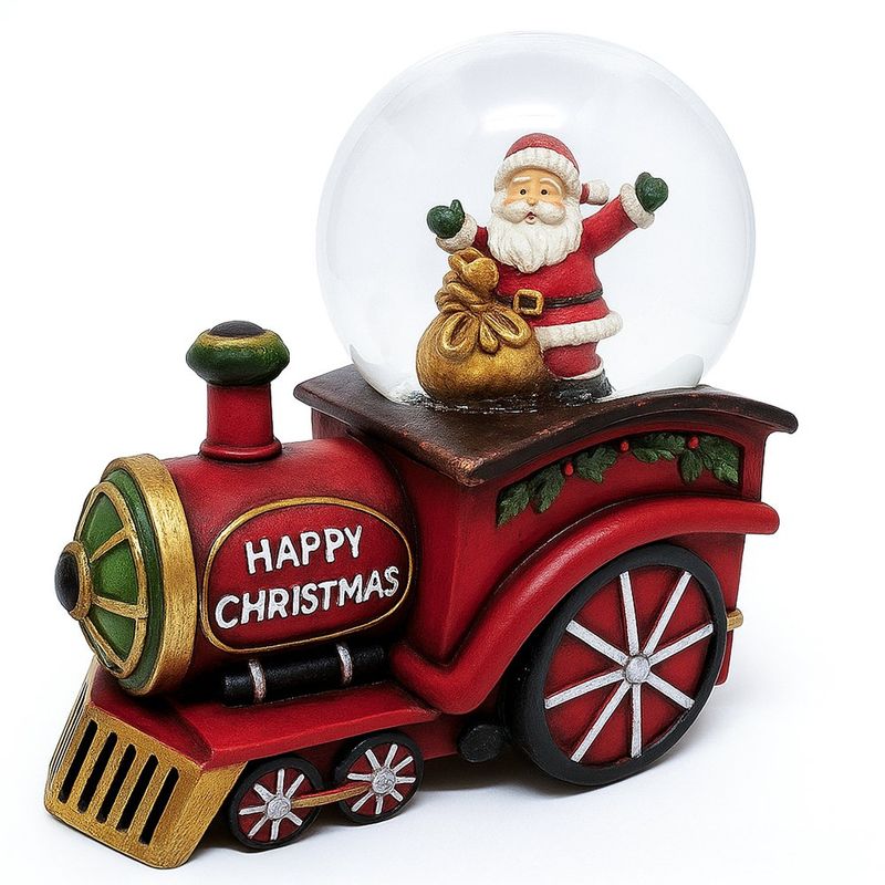 Esfera Navideña Musical y Luz Led