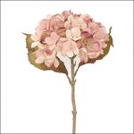 Rama Decorativa Hortensia en Tonos Rosa
