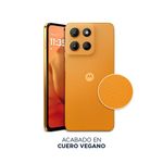 Celular Motorola Moto G15 4 GB RAM 256 GB Color Naranja de 6.5 Plg
