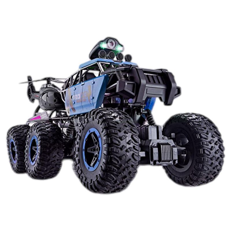 Vehículo a Radio Control Remolque 4x4 con Helicóptero
