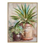 Cuadro Decorativo Plantas en Maceta