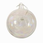 Bomba Navideña con Relleno 10 cm Color Tornasol