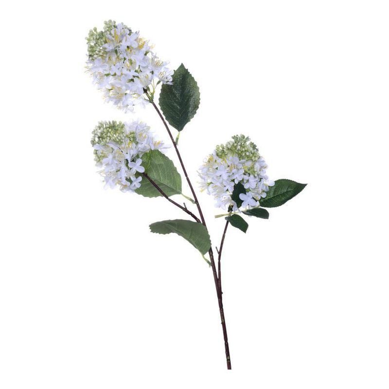 Rama Decorativa de Flor Blanca