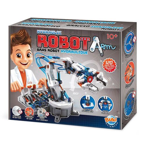 Brazo Robot Hidráulico Armable 120 Pzas - Buki