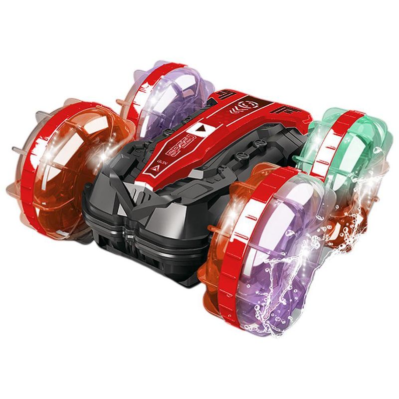 Vehículo a Radio Control Vehículo con Luces Rojo